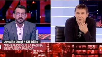 'La noche en 24 horas' dobla su audiencia con la entrevista a Otegi
