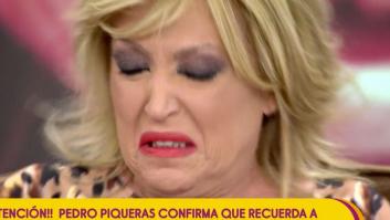 Lydia Lozano rompe a llorar en 'Sálvame' cuando le transmiten este mensaje de Pedro Piqueras
