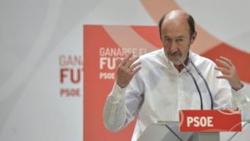 Rubalcaba: "El que diga que PP y PSOE somos iguales que se ponga las gafas de ver la realidad"
