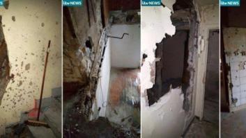 Primeras imágenes del piso donde se produjo el asalto en Saint-Denis