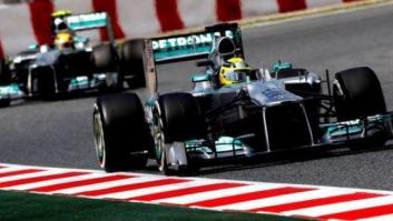 Triste espectáculo de neumáticos en Silverstone