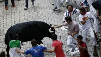 Sexto encierro de San Fermín 2013: primeros heridos de asta de las fiestas (VÍDEO, FOTOS)