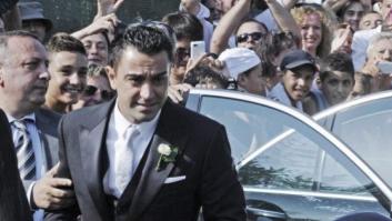 Boda de Xavi Hernández con Nuria Cunillera: las fotos del enlace del futbolista (FOTOS)