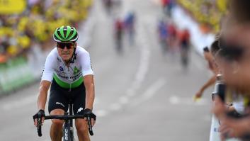 Lars Ytting Bak, el casi cuarentón de 1'90, el último en la etapa del Tour