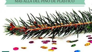 Árboles diferentes para salir del pino de plástico y hacer en casa