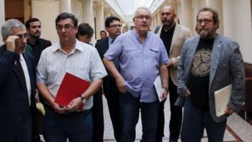 Izquierda Plural abandona el Pleno del Congreso como protesta por la eliminación de la sesión de control