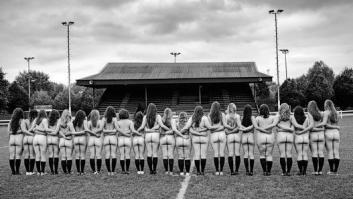 Estas jugadoras de rugby tienen un buen motivo para posar desnudas