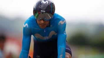 Andrey Amador, el costarricense hijo de madre rusa, el último en la etapa del Tour