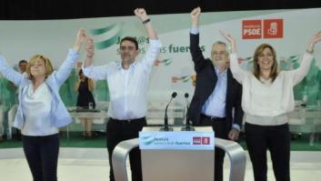 La despedida de Griñán: se va "ligero de equipaje" y deja un partido "reforzado"