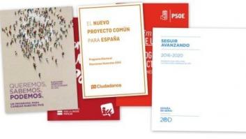 TRIVIAL: ¿Te sabes los programas electorales de los partidos?