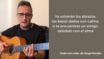 'Codo con codo': la canción de Jorge Drexler para animar a extremar la higiene frente el coronavirus