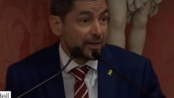 Así se niega el presidente de la Cámara de Comercio de Barcelona a responder en castellano