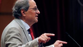 Torra pide a Podemos defender la autodeterminación en la negociación con Sánchez