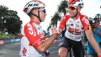 Roger Kluge, el gregario Campeón del Mundo, el último en la etapa del Tour