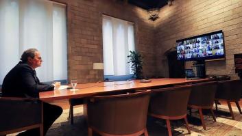 Torra pide a Sánchez que imponga el "confinamiento domiciliario total" y que aísle Cataluña y Madrid