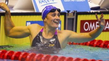 Mireia Belmonte bate el récord mundial de 800 libres en piscina corta