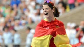 Ruth Beitia logra el bronce en salto de altura en los Mundiales de atletismo de Moscú