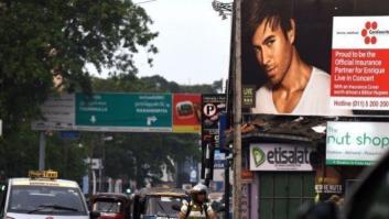 El presidente de Sri Lanka pide "azotar" con un pez venenoso a los promotores del concierto de Enrique Iglesias