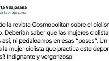 Una ciclista olímpica carga contra una revista por las fotos que ha publicado: “Un poco de respeto”