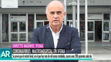 El director del hospital de IFEMA: "Es una cosa que no habíamos visto ni imaginado nunca"
