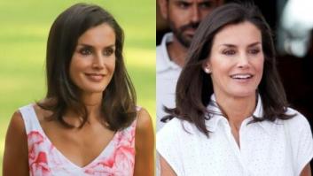 El detalle que une los dos posados de Letizia en Mallorca