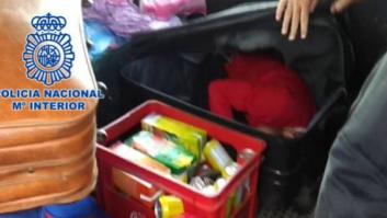 Detenido al intentar introducir en España a 2 inmigrantes ocultos en maletas