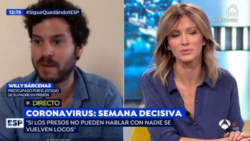 El testimonio de Willy Bárcenas sobre cómo está viviendo su padre el coronavirus en la cárcel
