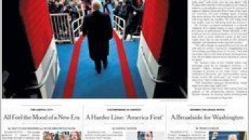 Las portadas sobre la toma de posesión de Trump