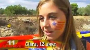 PP, PSOE, IU y UPYD critican la aparición de niños en favor de la independencia en TV3