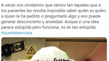 El simple gesto de una enfermera que está haciendo la vida más fácil a los ingresados por coronavirus