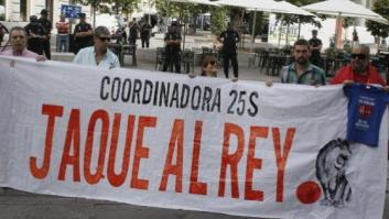 La Coordinadora 25-S presenta 'Jaque al rey' instando a "echar a los Borbones" por tercera vez