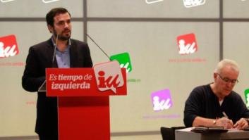 Garzón defiende que IU debe "adaptarse" al nuevo tiempo político e insiste en la unidad con Podemos
