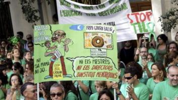 Marchas masivas en Baleares contra la política educativa del PP