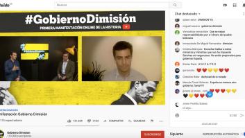 Una 'protesta' virtual contra el Gobierno congrega cerca de 450.000 espectadores