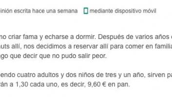 La implacable respuesta de un restaurante de Santander a esta crítica en TripAdvisor