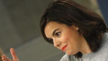 Sáenz de Santamaría, sobre la cesión de senadores del PSOE: "Malísimo, error, incomprensible"