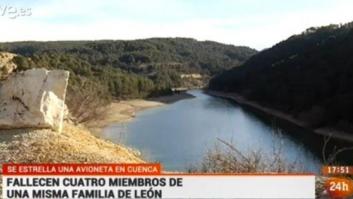Cuatro leoneses de una misma familia fallecen en un accidente de avioneta de Cuenca