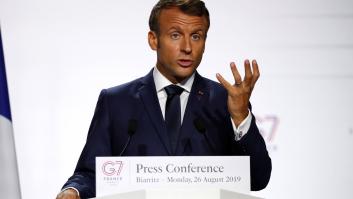 Macron responde a Bolsonaro por su burla a su esposa: "Es triste"