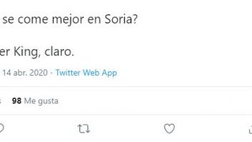 El ayuntamiento de Soria da que hablar con su réplica a este mensaje: cortita y al pie
