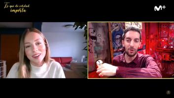 Ester Expósito le lanza una propuesta a Broncano en 'La Resistencia' tras su viral vídeo en Instagram bailando