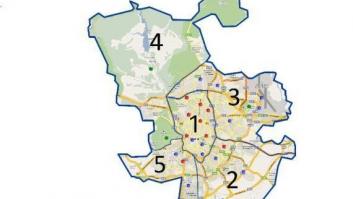 Madrid restringirá el 100% del tráfico en la almendra central por contaminación extrema