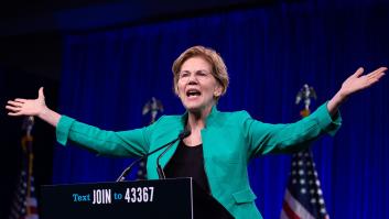 Elizabeth Warren, la tercera en discordia en la pelea por el liderazgo del Partido Demócrata