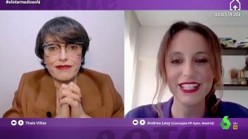 Andrea Levy confiesa en 'El Intermedio' la tremenda pillada que le hizo Martínez-Almeida