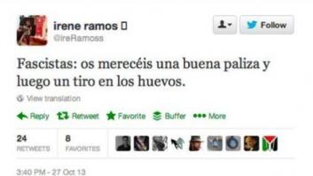 Juventudes del PSOE suspende a una militante madrileña por un tuit que defendía disparar a fascistas