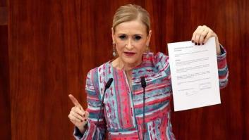 Suspendido el juicio contra Cifuentes por la falsificación de su máster