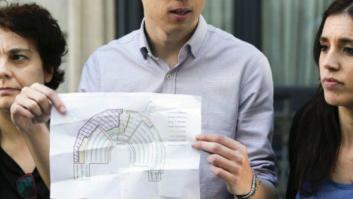 El enfado de Podemos y Pablo Iglesias tras ser relegados a la quinta fila del Pleno