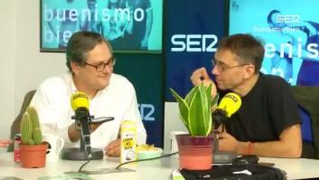 Lo que le enseña Marhuenda a Monedero en el móvil provoca la reacción más inesperada