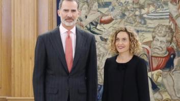 El rey recibirá mañana a las 9 a la presidenta del Congreso en Zarzuela para abordar la investidura