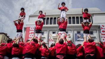 Así es celebrar la Diada en el corazón de Madrid