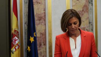 Cospedal, sobre la violencia de género: "Hay un porcentaje altísimo de personas que no han sido educadas en España"